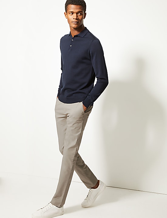 Skinny Fit Stretch Chinos