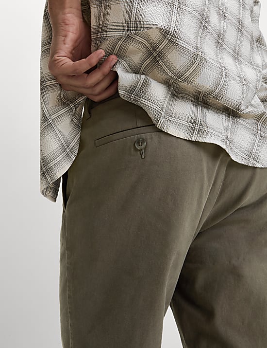 Slim Fit Stretch Chinos