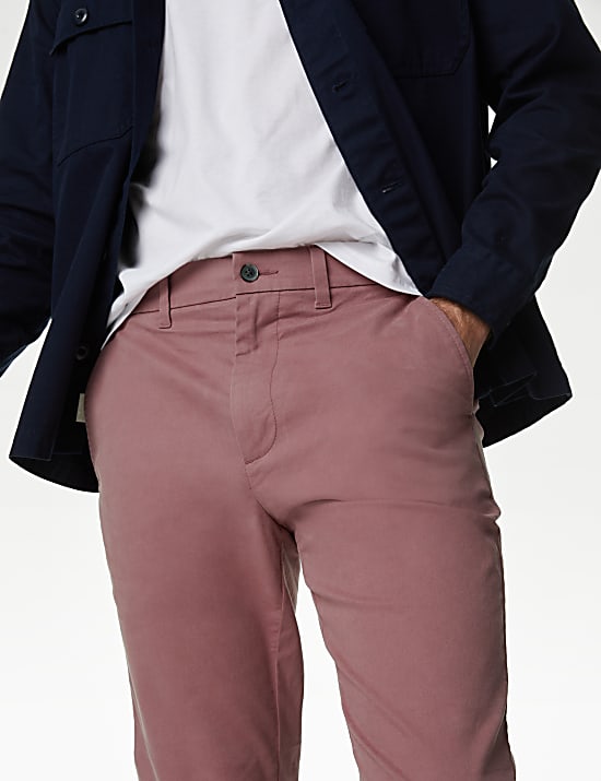 Slim Fit Stretch Chinos
