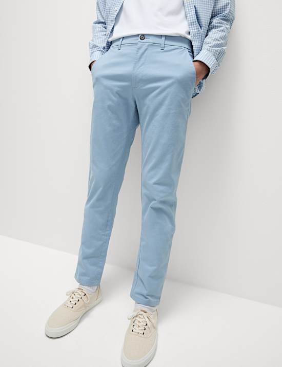 Slim Fit Stretch Chinos