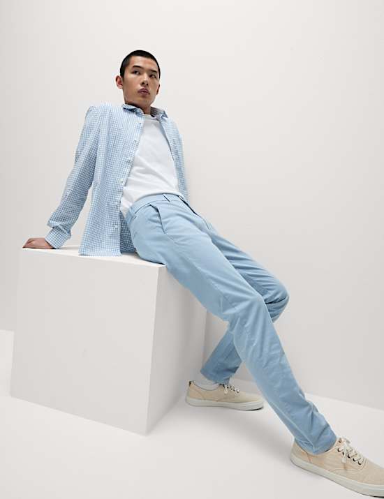 Slim Fit Stretch Chinos