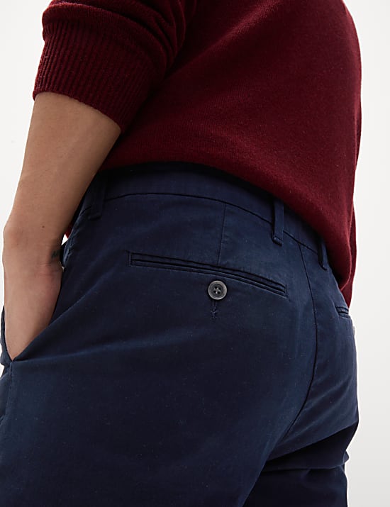 Slim Fit Stretch Chinos