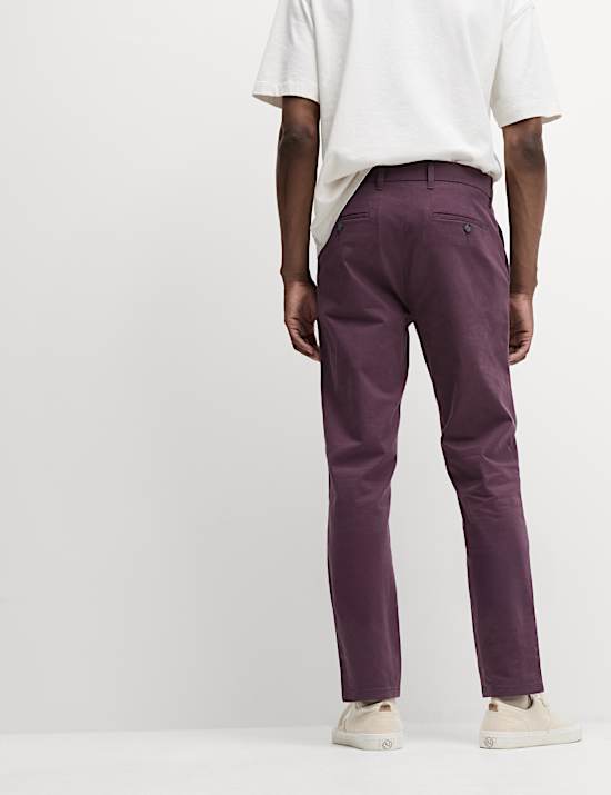 Slim Fit Stretch Chinos