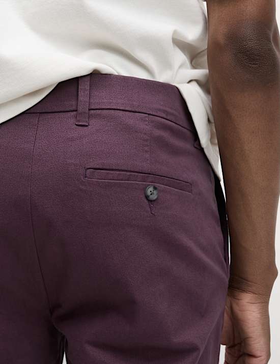 Slim Fit Stretch Chinos