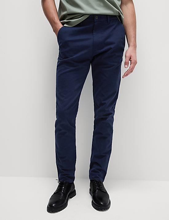 Slim Fit Stretch Chinos