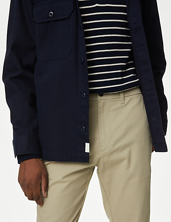 Slim Fit Stretch Chinos
