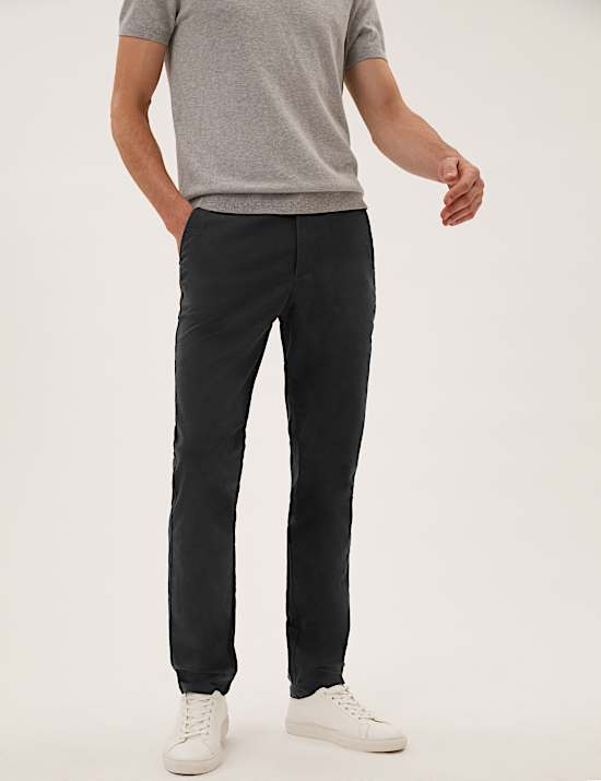 Slim Fit Stretch Chinos