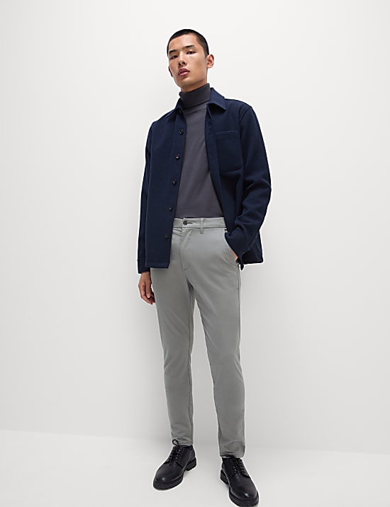 Skinny Fit Stretch Chinos