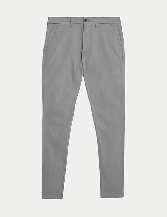 Skinny Fit Stretch Chinos