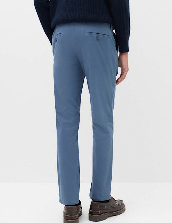 Slim Fit Cotton Rich Stretch Chinos