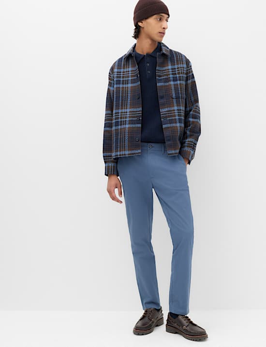 Slim Fit Cotton Rich Stretch Chinos