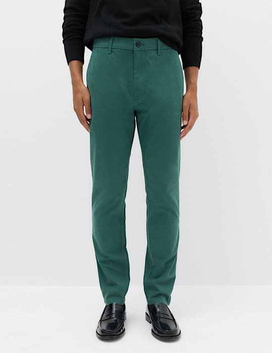 Slim Fit Cotton Rich Stretch Chinos