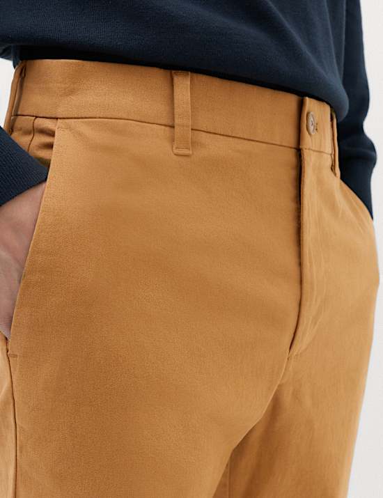 Slim Fit Cotton Rich Stretch Chinos