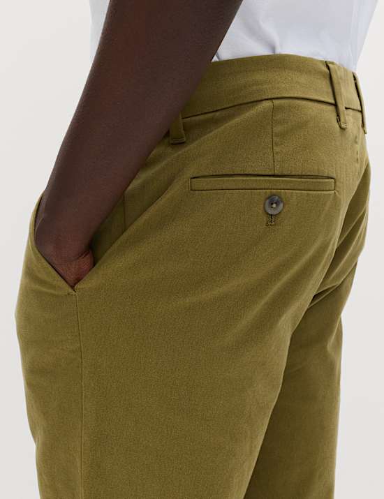 Slim Fit Cotton Rich Stretch Chinos