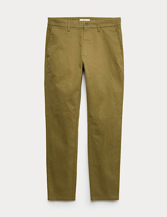 Slim Fit Cotton Rich Stretch Chinos