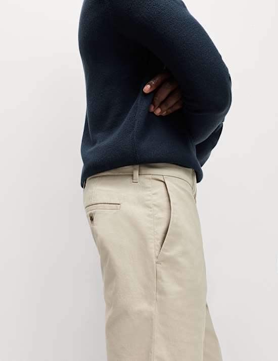 Slim Fit Cotton Rich Stretch Chinos
