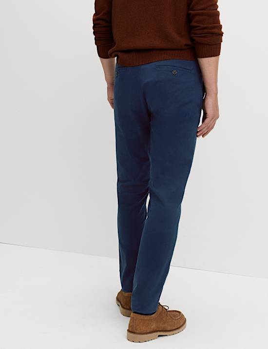 Slim Fit Cotton Rich Stretch Chinos