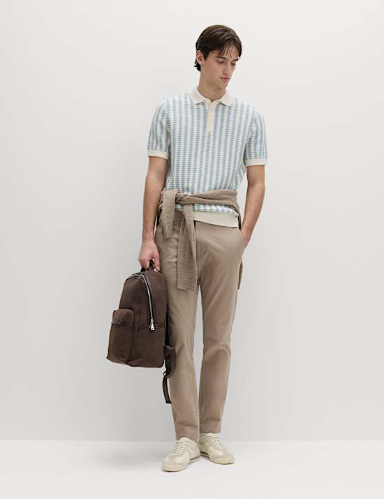 Slim Fit Cotton Rich Stretch Chinos