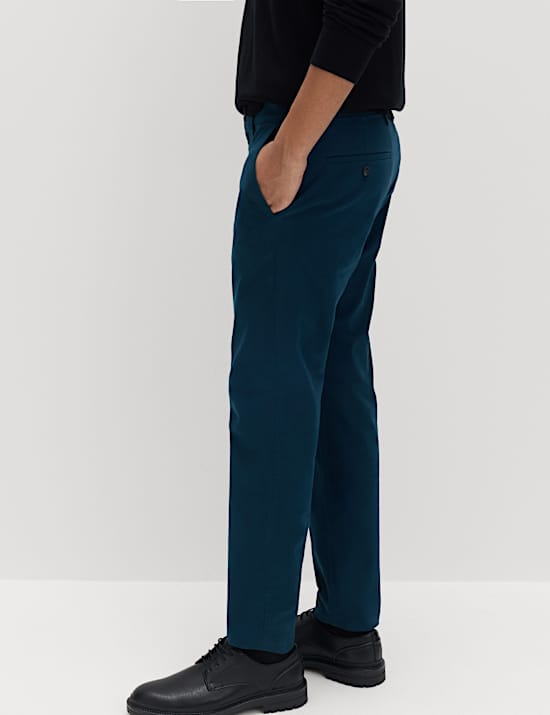 Slim Fit Cotton Rich Stretch Chinos