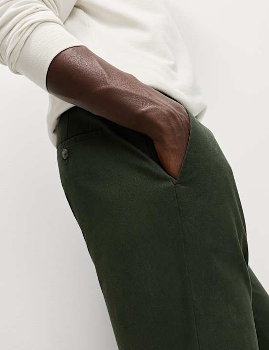 Slim Fit Cotton Rich Stretch Chinos