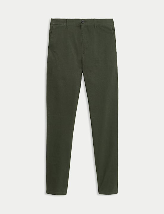 Slim Fit Cotton Rich Stretch Chinos