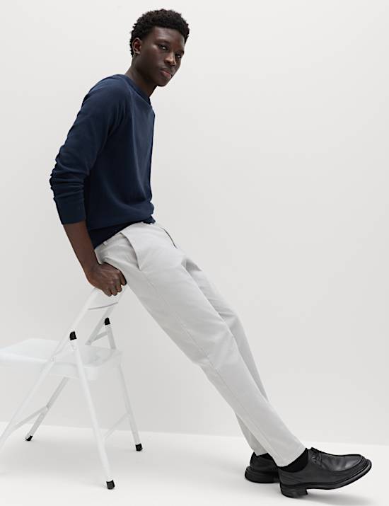 Slim Fit Cotton Rich Stretch Chinos