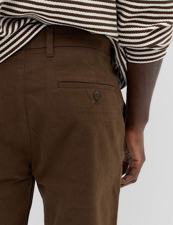 Slim Fit Cotton Rich Stretch Chinos