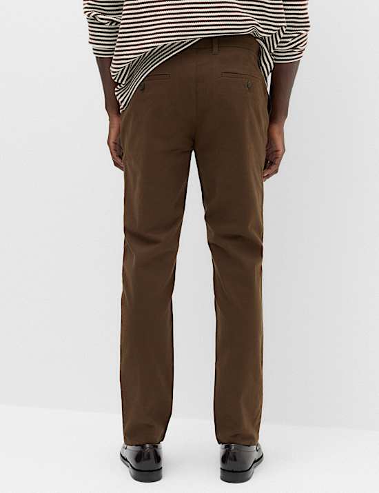 Slim Fit Cotton Rich Stretch Chinos