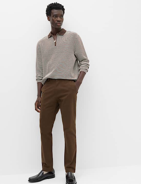 Slim Fit Cotton Rich Stretch Chinos