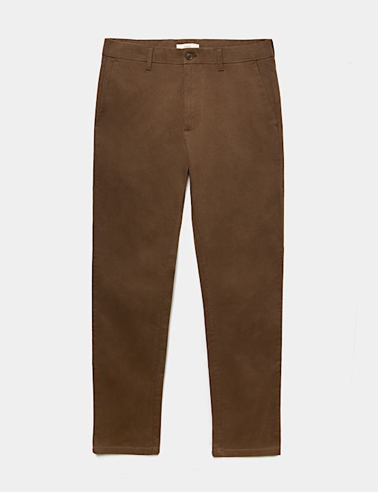 Slim Fit Cotton Rich Stretch Chinos