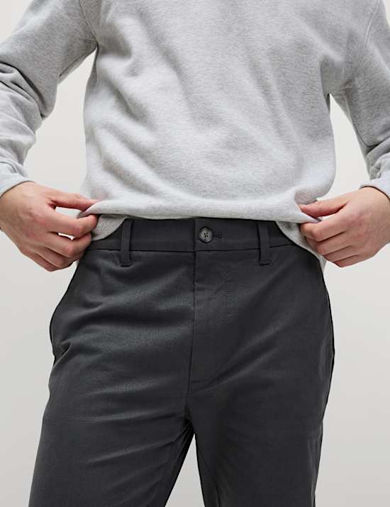 Skinny Fit Stretch Chinos