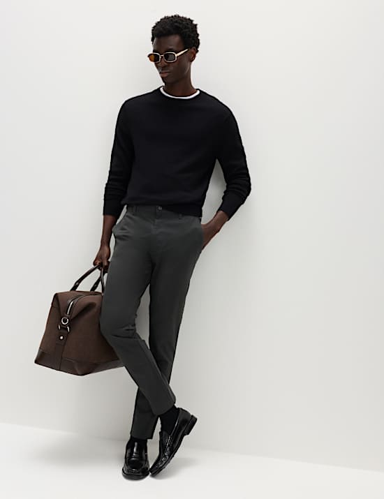 Chinos el&aacute;sticos skinny