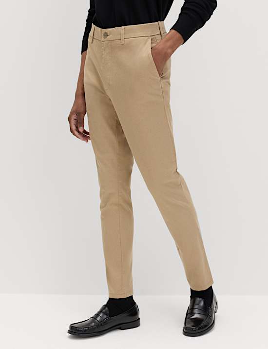 Chinos el&aacute;sticos skinny