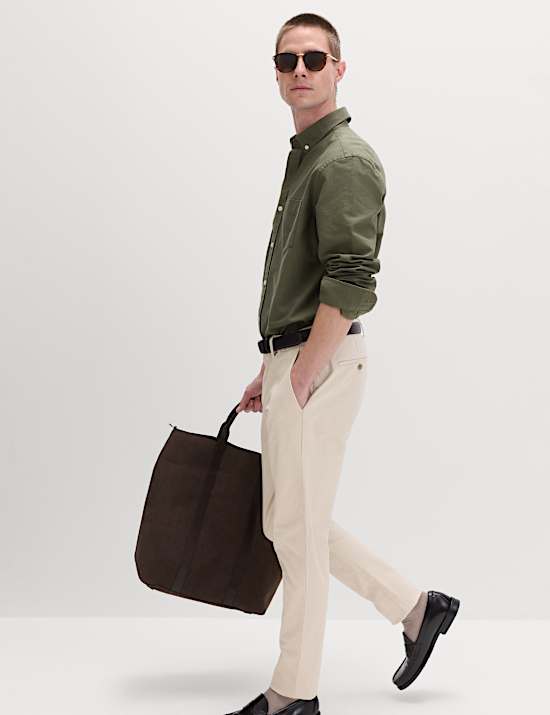 Chino met stretch en skinny pasvorm