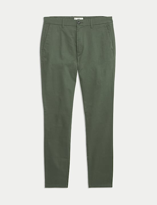 Skinny Fit Stretch Chinos