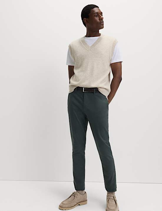 Skinny Fit Stretch Chinos