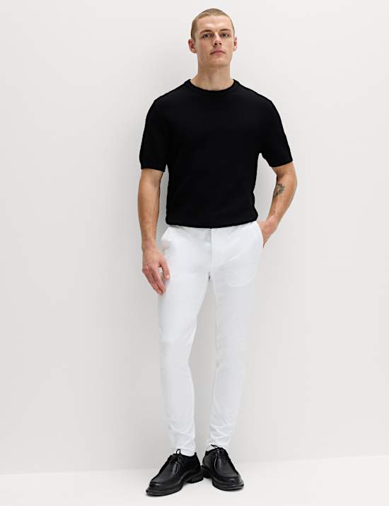 Skinny Fit Stretch Chinos