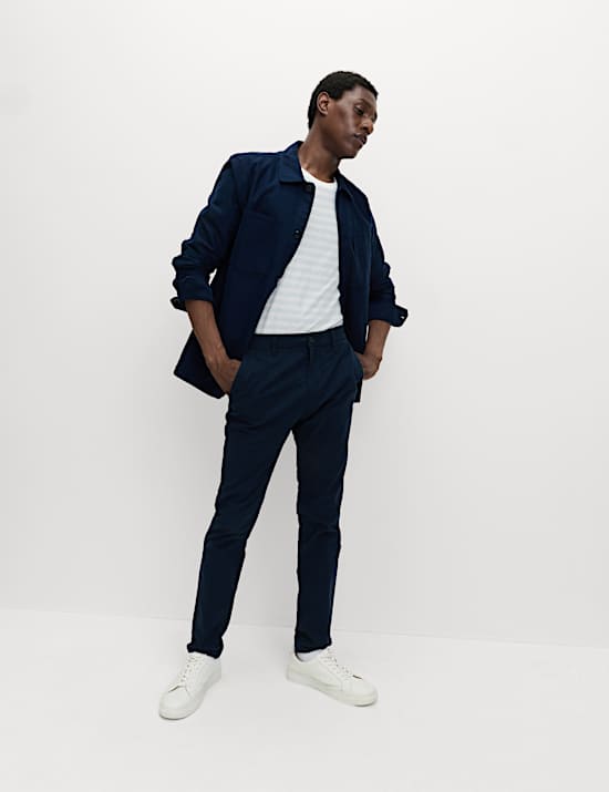 2pk Slim Fit Stretch Chinos