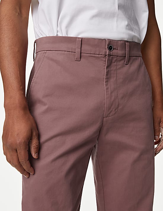 Regular Fit Stretch Chinos