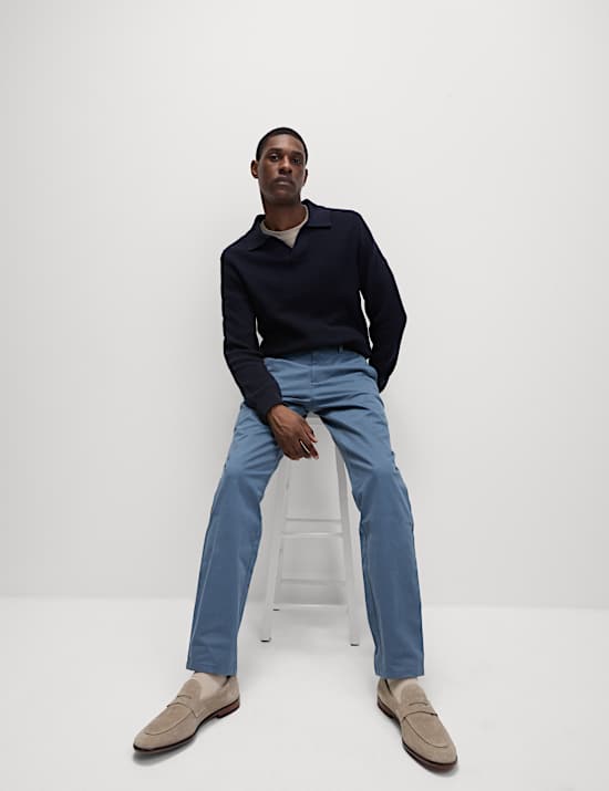 Regular Fit Stretch Chinos