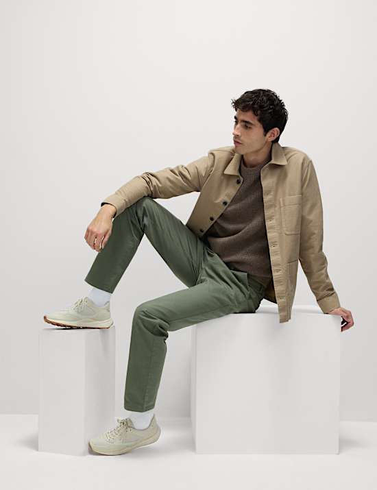 Regular Fit Stretch Chinos