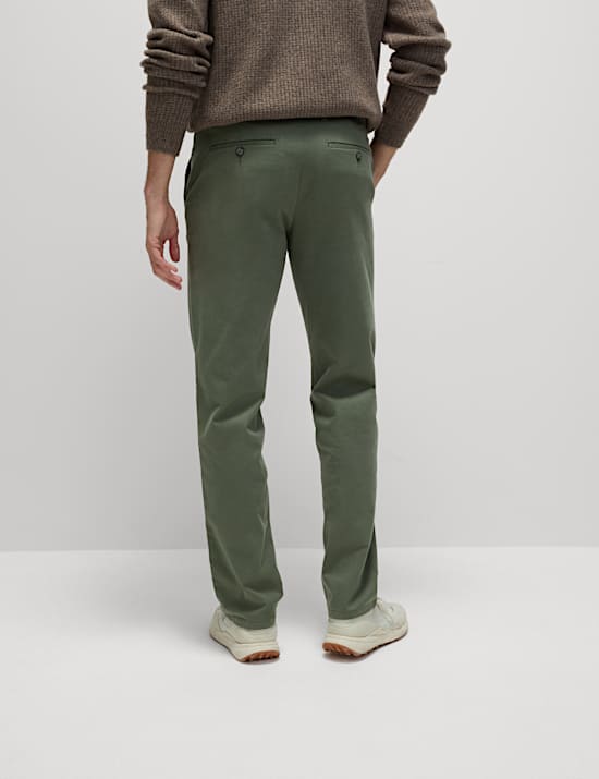 Regular Fit Stretch Chinos