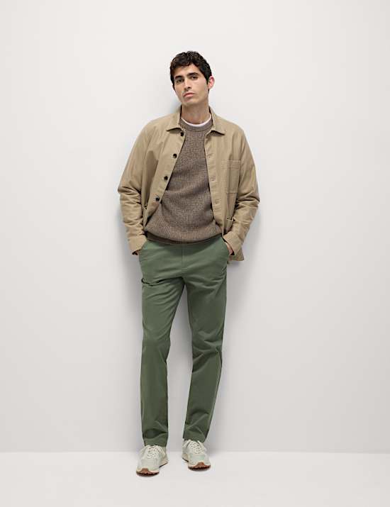 Regular Fit Stretch Chinos