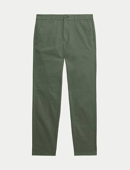 Regular Fit Stretch Chinos