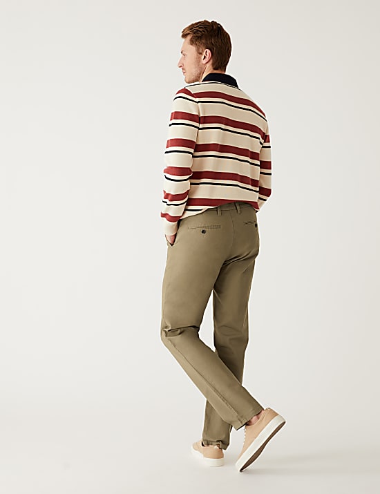 Regular Fit Stretch Chinos