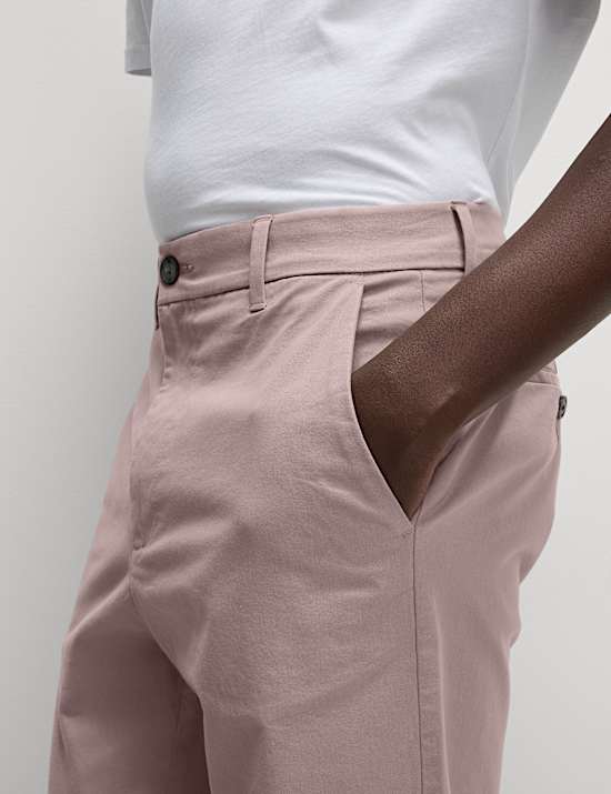 Regular Fit Stretch Chinos