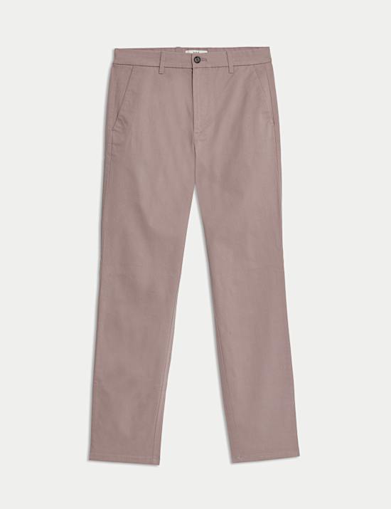 Regular Fit Stretch Chinos