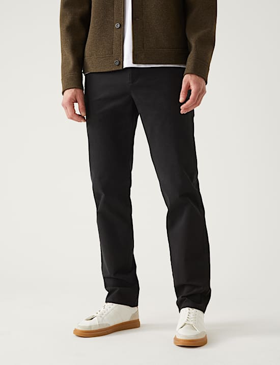 Regular Fit Stretch Chinos