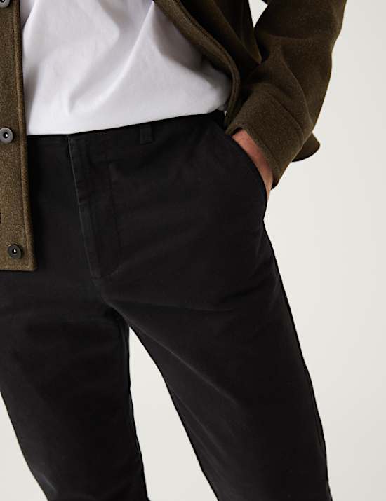 Regular Fit Stretch Chinos
