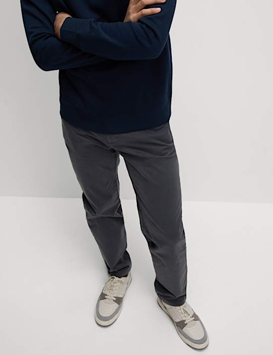 2pk Regular Fit Stretch Chinos